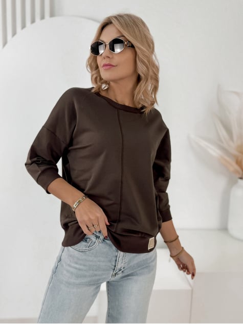 BLUZKA MONALISA BRĄZOWA