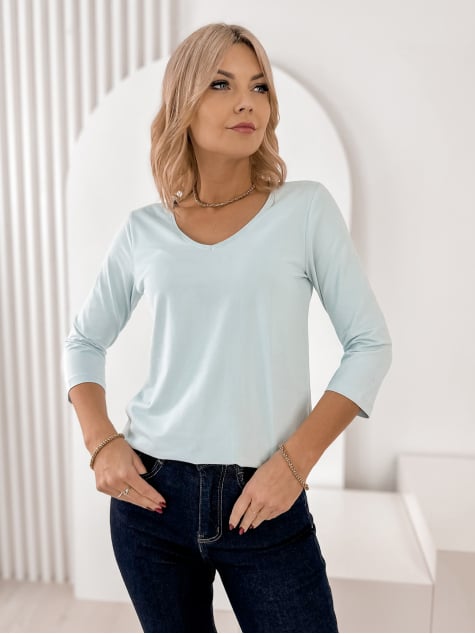 BLUZKA MICHELLE BŁĘKITNA