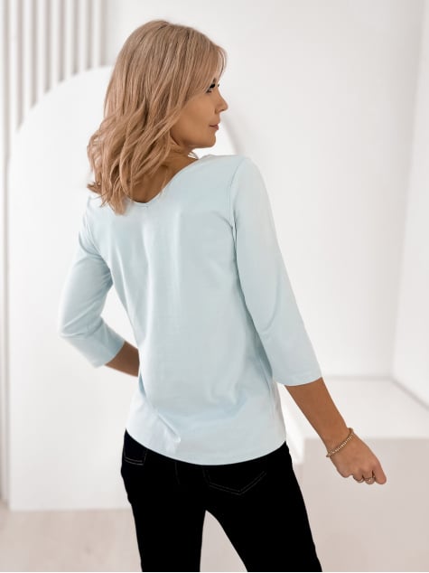 BLUZKA MICHELLE BŁĘKITNA