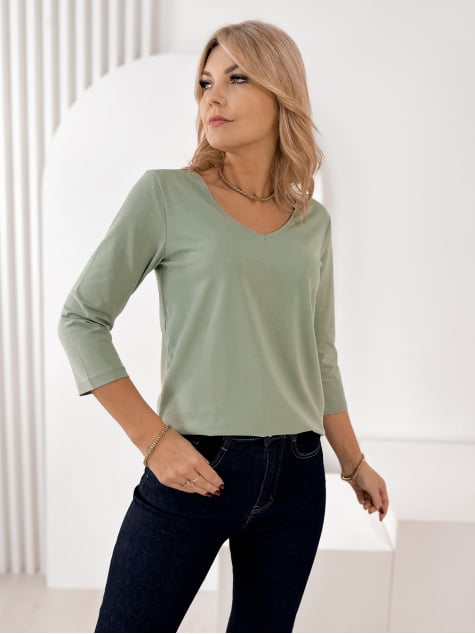 BLUZKA MICHELLE MIĘTOWA