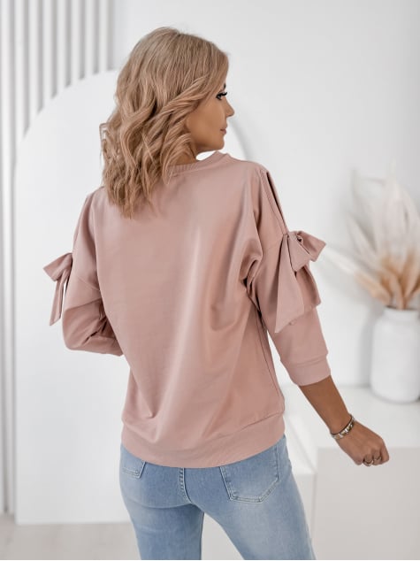 BLUZKA HOLLIS PUDROWY RÓŻ