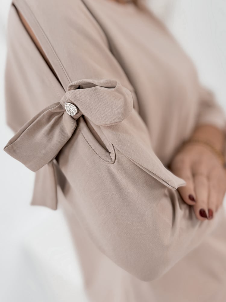 BLUZKA HOLLIS BEŻOWA