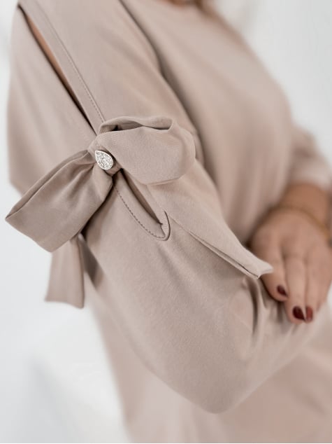 BLUZKA HOLLIS BEŻOWA