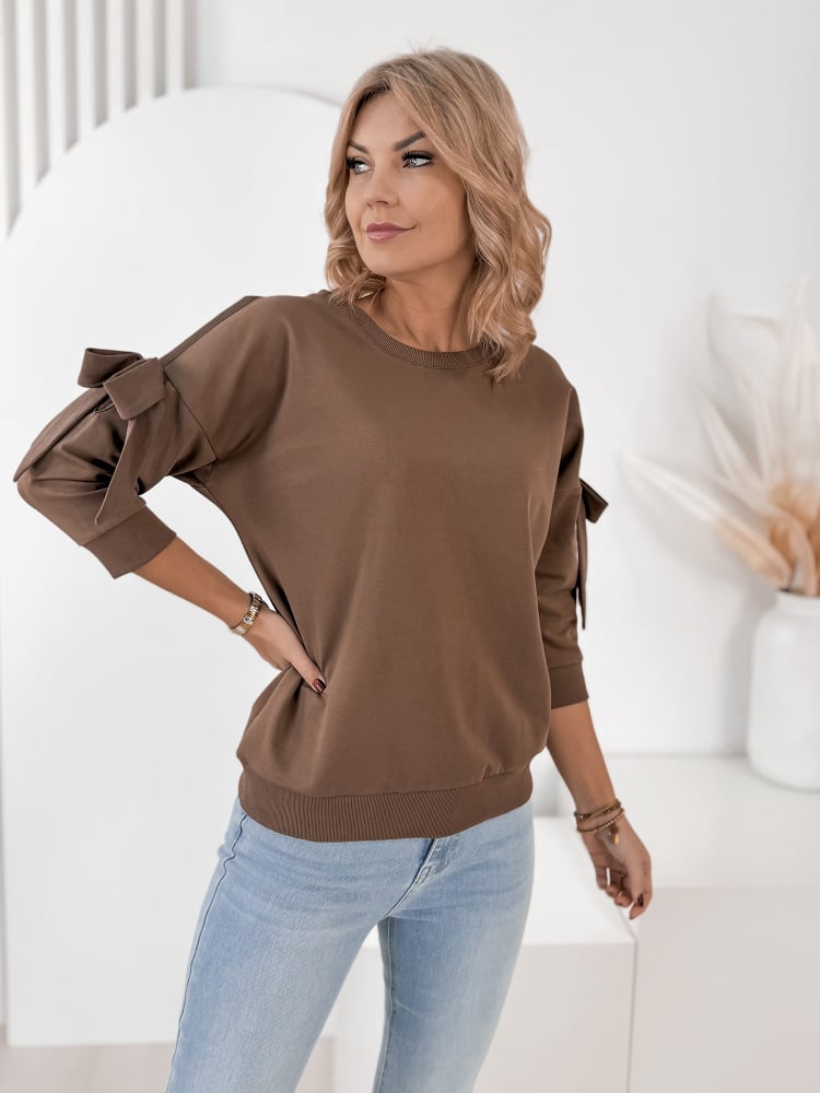 BLUZKA HOLLIS BRĄZOWA