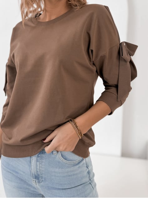 BLUZKA HOLLIS BRĄZOWA