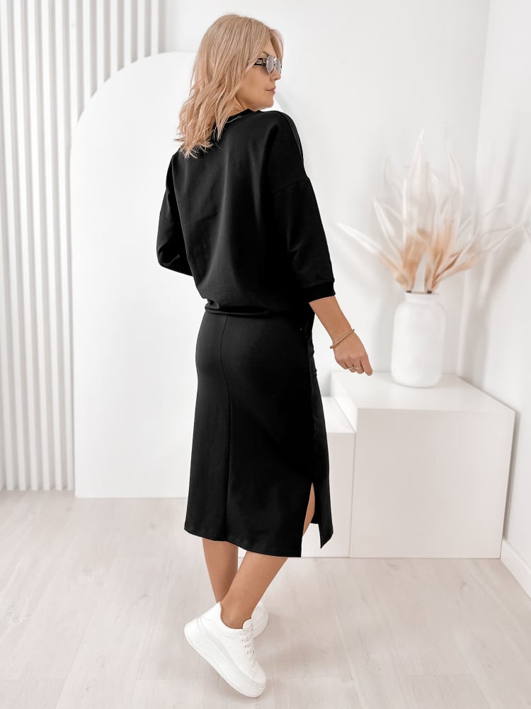 KOMPLET RACHEL CZARNY