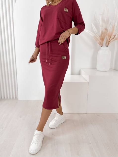 KOMPLET RACHEL BORDOWY