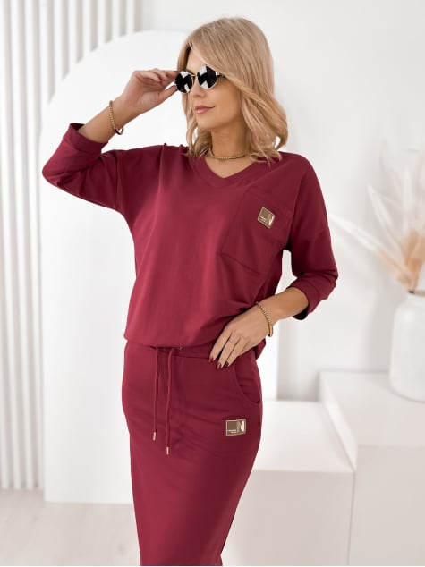 KOMPLET RACHEL BORDOWY