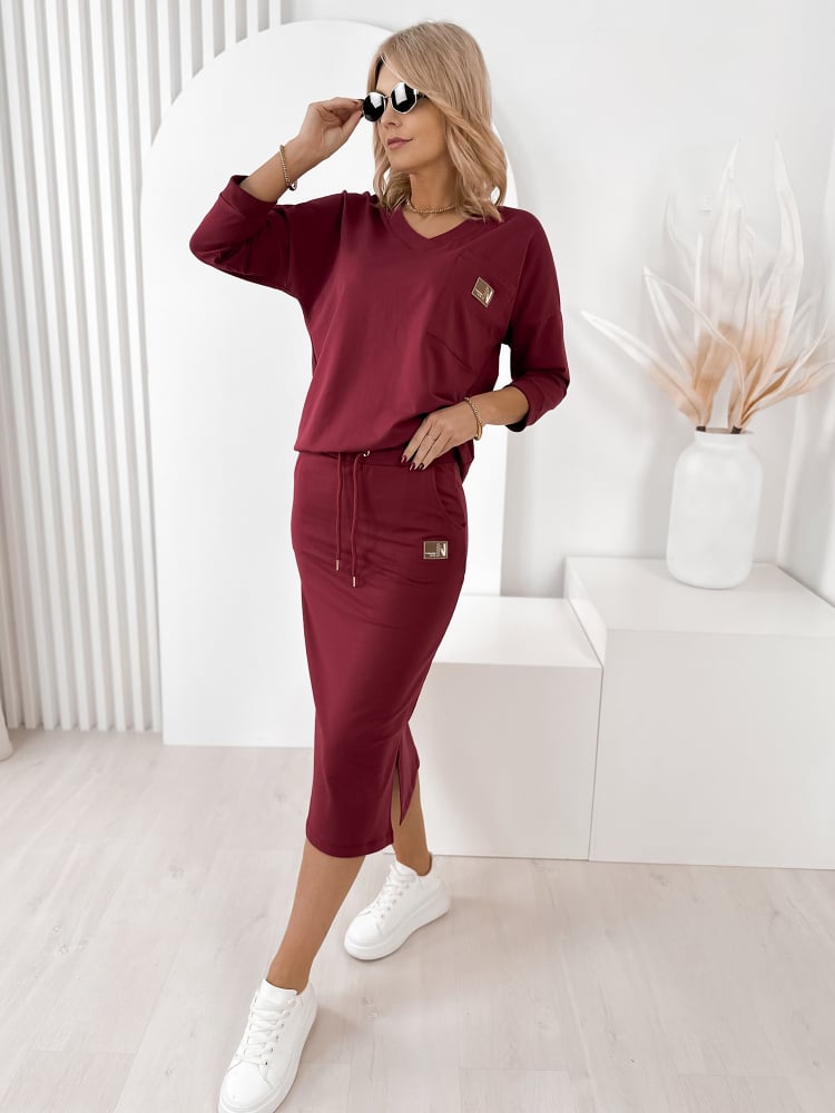 KOMPLET RACHEL BORDOWY