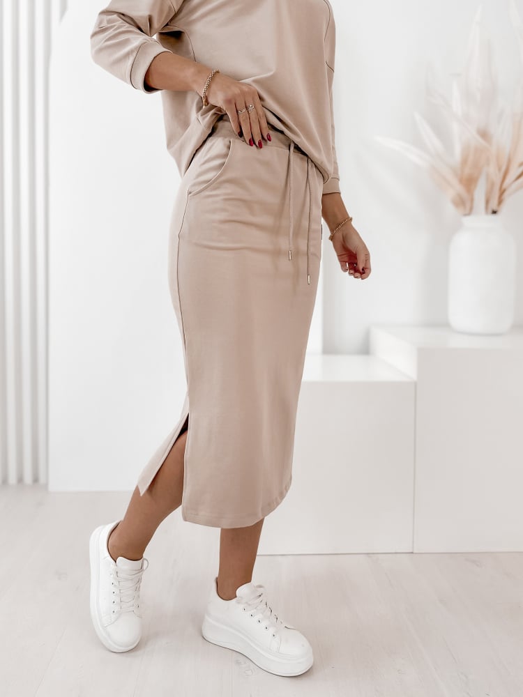 KOMPLET RACHEL BEŻOWY