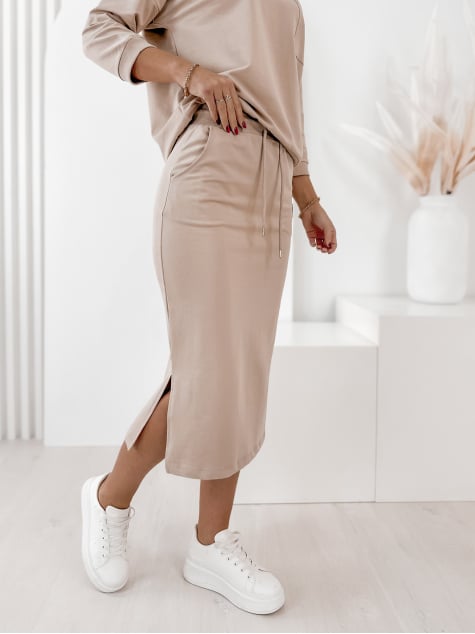 KOMPLET RACHEL BEŻOWY