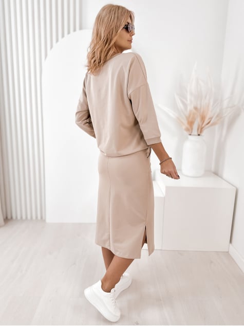 KOMPLET RACHEL BEŻOWY