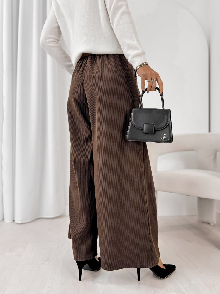 SPODNIE SZTRUKSOWE RODNEY JASNOBRĄZOWE