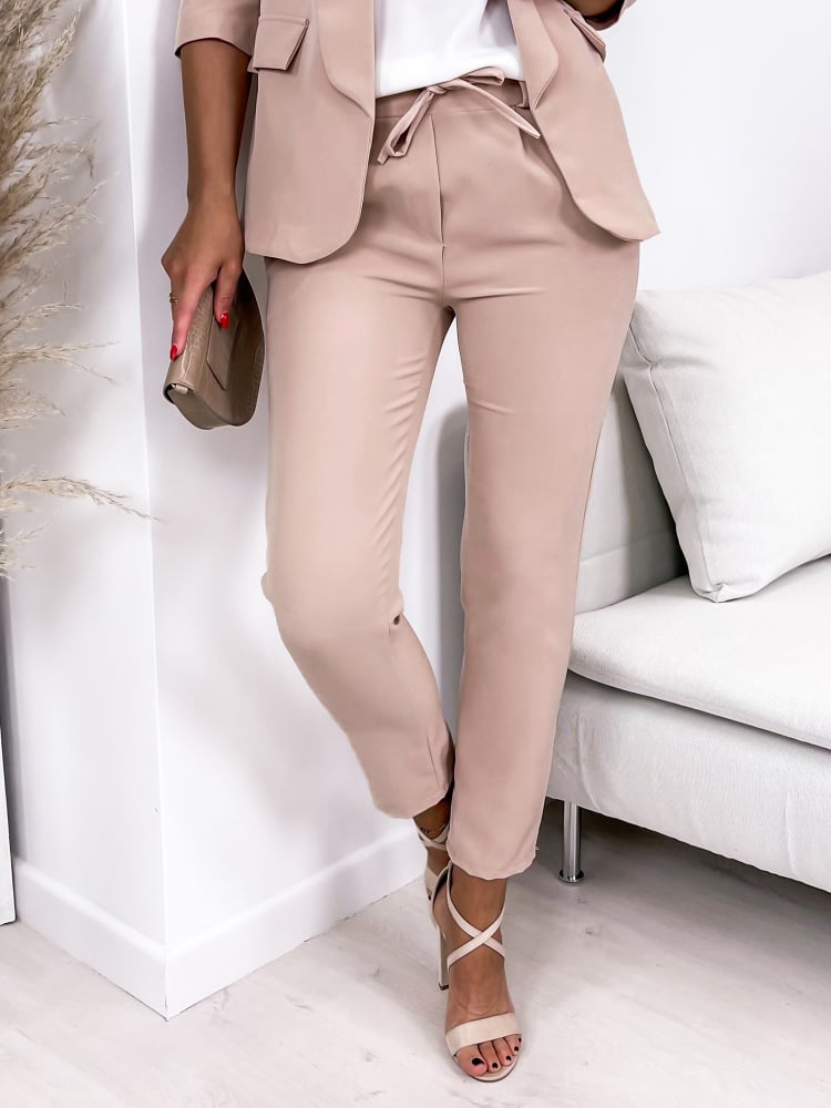 SPODNIE ANIMA PUDROWY RÓŻ