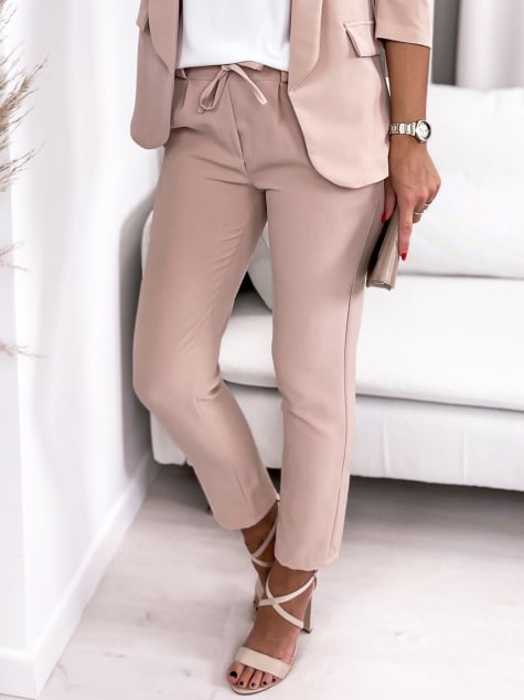 SPODNIE ANIMA PUDROWY RÓŻ