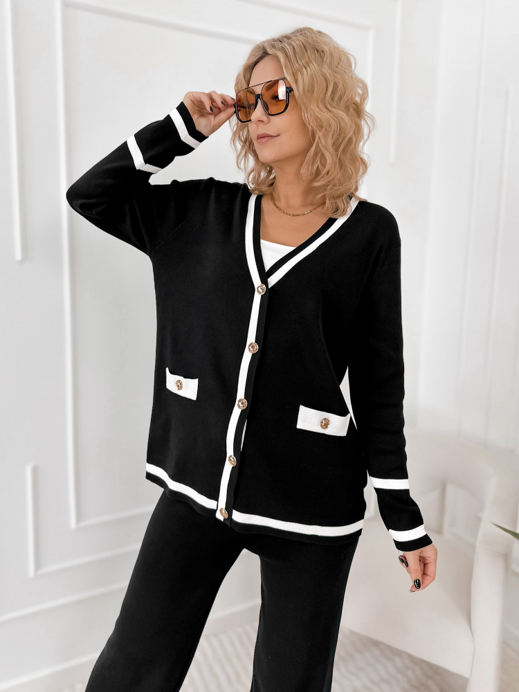 KOMPLET SIBELIUS CZARNY