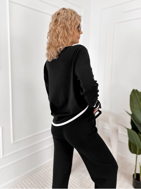 KOMPLET SIBELIUS CZARNY