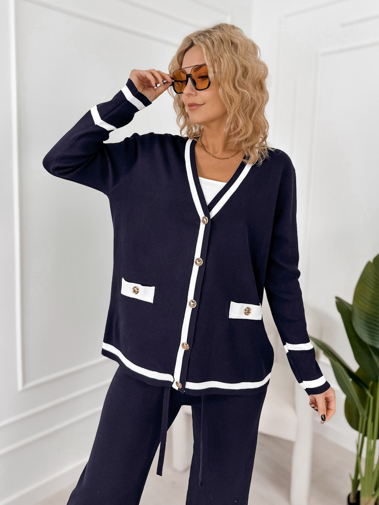 KOMPLET SIBELIUS GRANATOWY