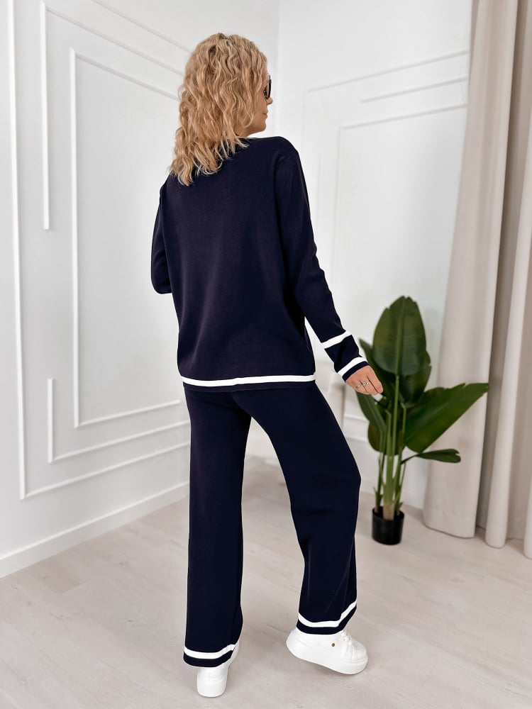 KOMPLET SIBELIUS GRANATOWY