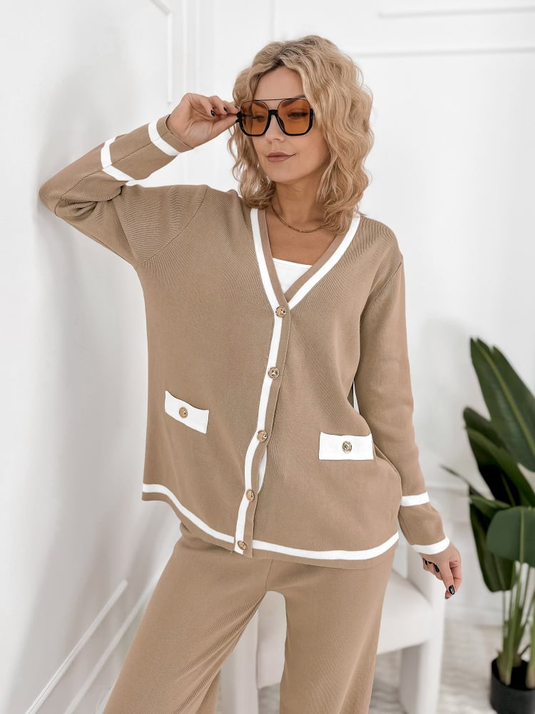 KOMPLET SIBELIUS KARMELOWY