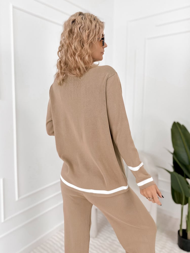 KOMPLET SIBELIUS KARMELOWY