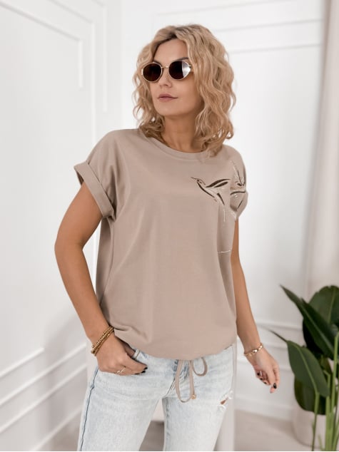 BLUZKA SALTA BEŻOWA