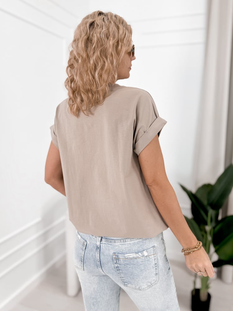 BLUZKA SALTA BEŻOWA