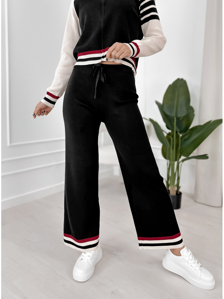 KOMPLET ROSARIO CZARNY