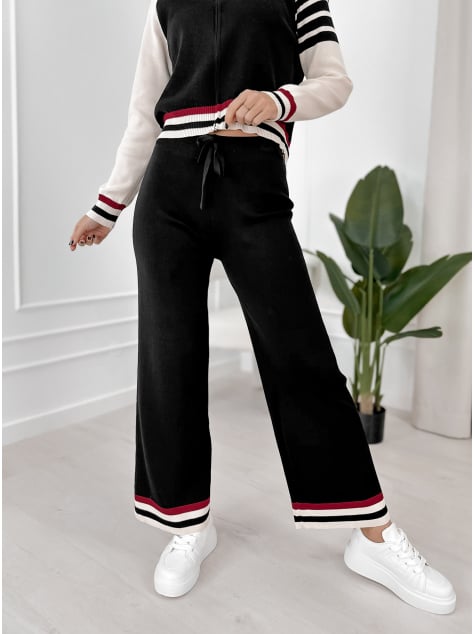 KOMPLET ROSARIO CZARNY