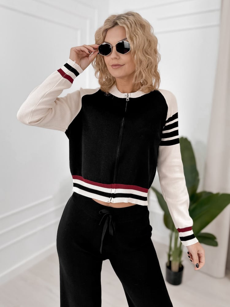 KOMPLET ROSARIO CZARNY