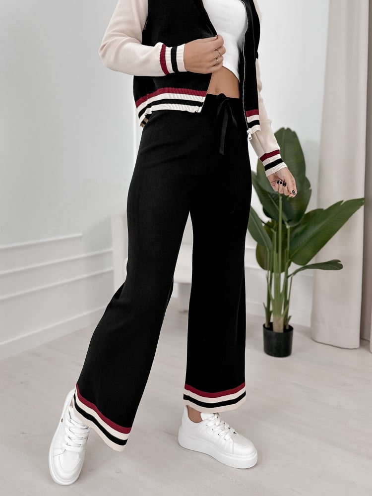 KOMPLET ROSARIO CZARNY