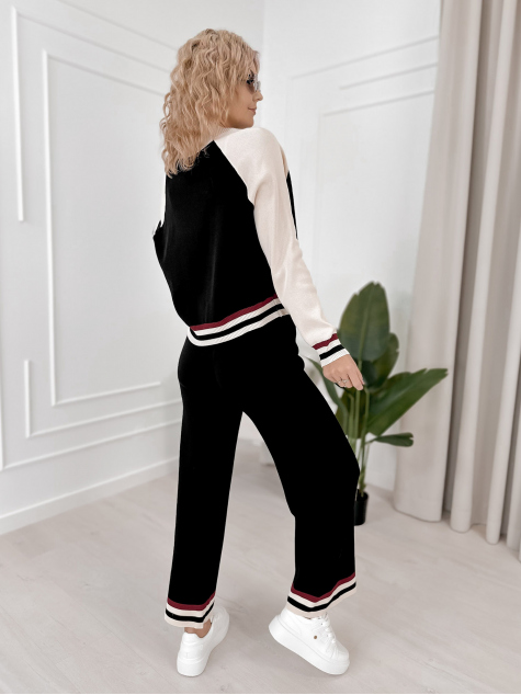 KOMPLET ROSARIO CZARNY