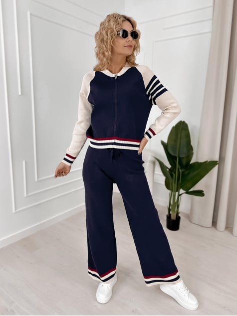 KOMPLET ROSARIO GRANATOWY