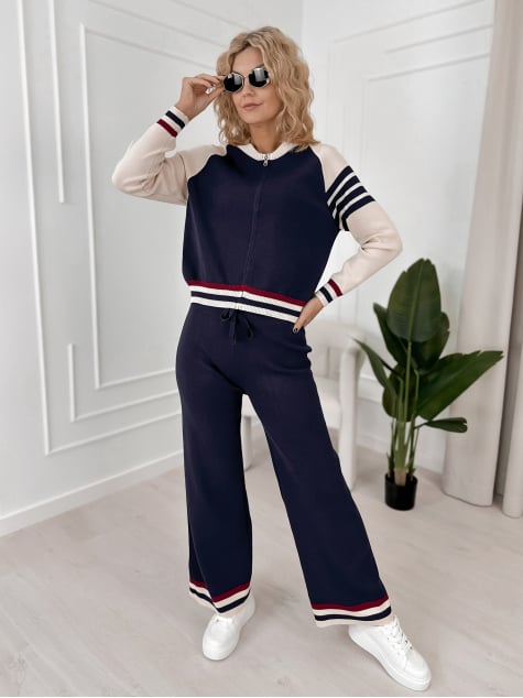 KOMPLET ROSARIO GRANATOWY