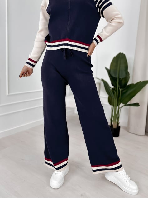 KOMPLET ROSARIO GRANATOWY