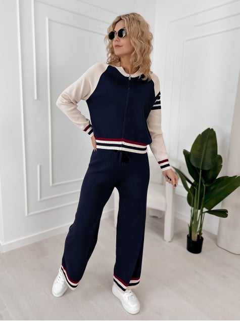 KOMPLET ROSARIO GRANATOWY