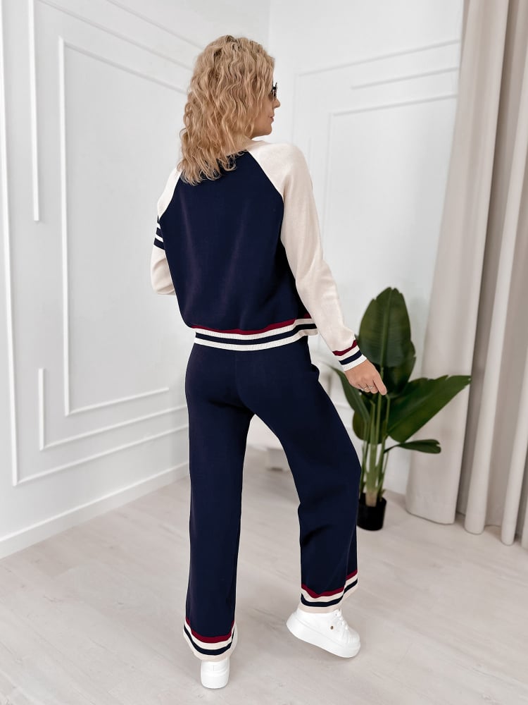 KOMPLET ROSARIO GRANATOWY