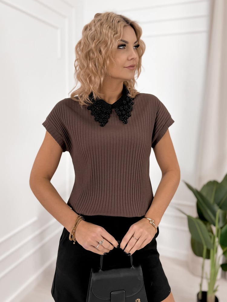 BLUZKA CUSCO BRĄZOWA