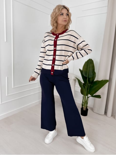 KOMPLET VERDI GRANATOWY