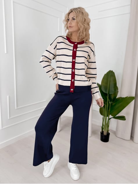 KOMPLET VERDI GRANATOWY