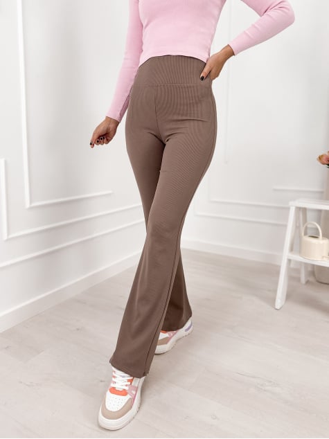 LEGGINSY ALLENDE JASNOBRĄZOWE