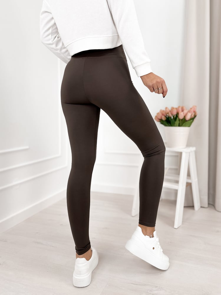 LEGGINSY ONETTI BRĄZOWE