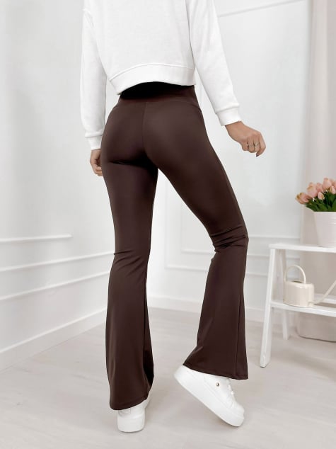 LEGGINSY MISTRAL CIEMNOBRĄZOWE