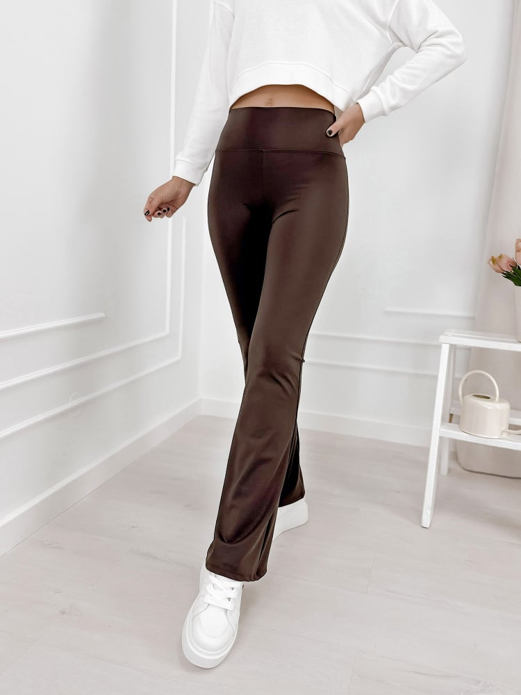 LEGGINSY MISTRAL CIEMNOBRĄZOWE