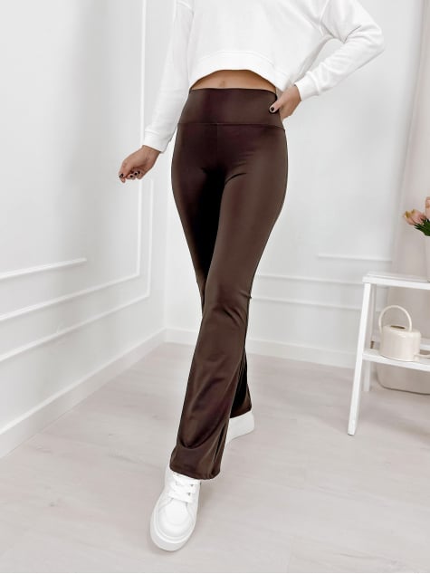 LEGGINSY MISTRAL CIEMNOBRĄZOWE