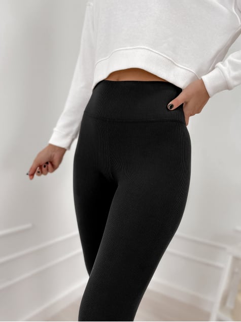 LEGGINSY OCAMPO CZARNE
