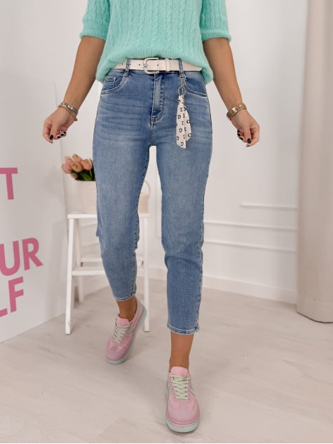 SPODNIE BENEDETTI JEANSOWE