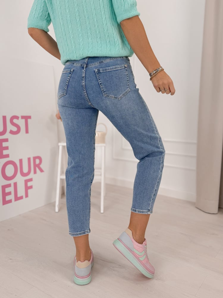 SPODNIE BENEDETTI JEANSOWE