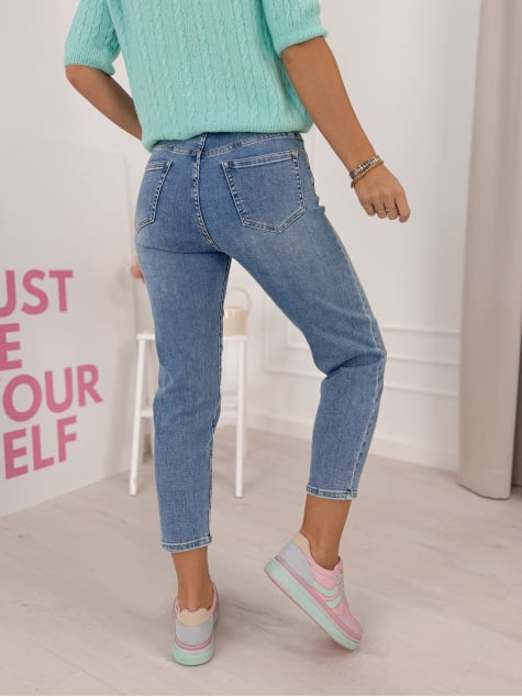 SPODNIE BENEDETTI JEANSOWE