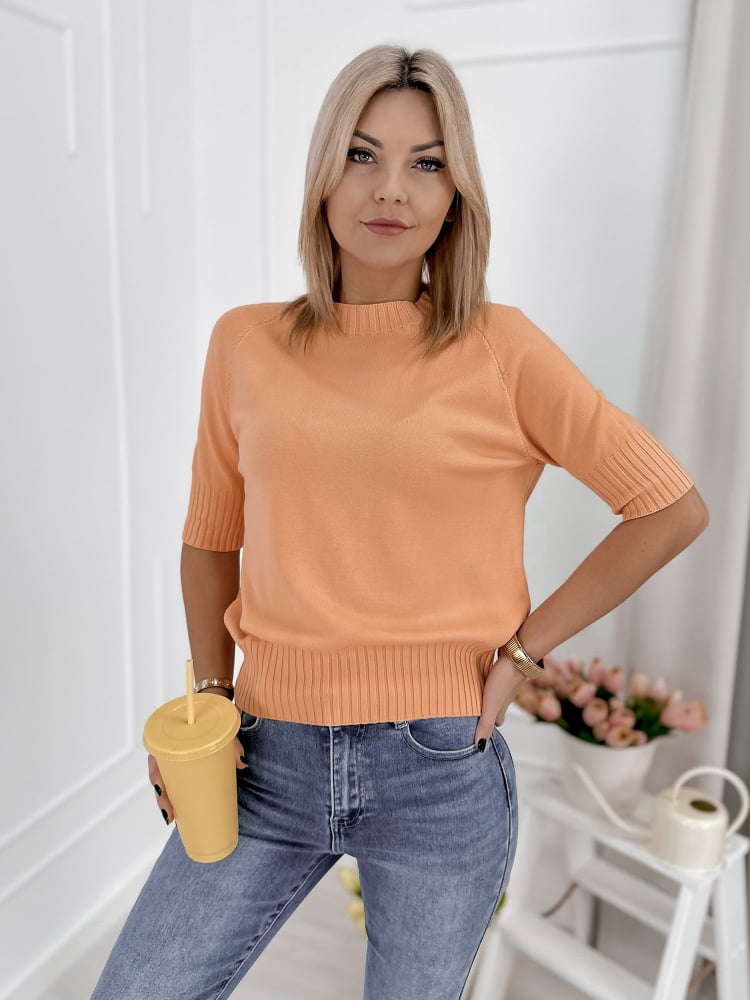 SWETER MORES POMARAŃCZOWY